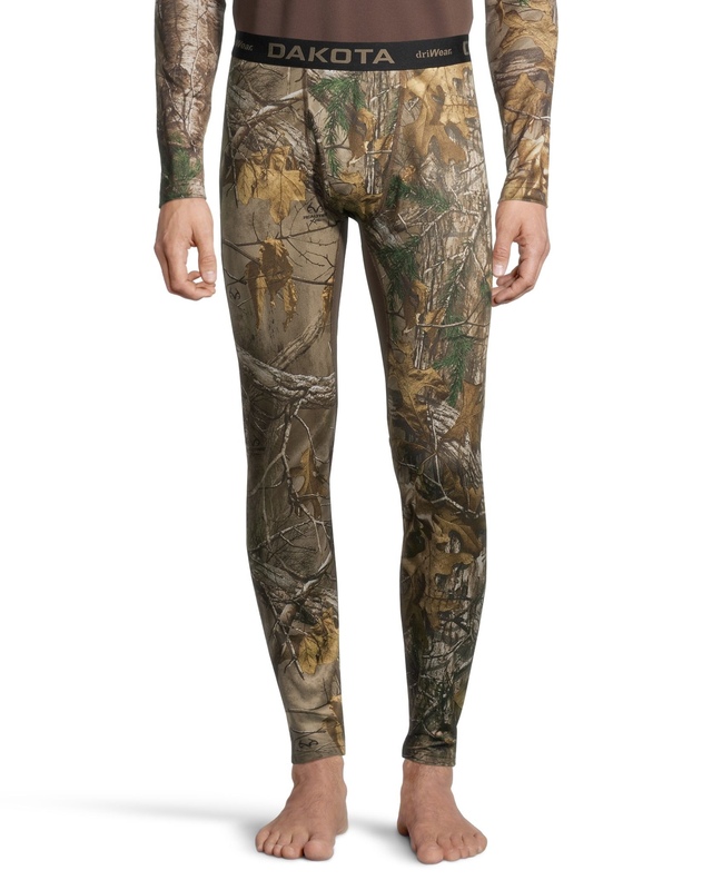 Pantalon performance couche de base pour hommes à motif camouflage, Dakota WorkPro Series