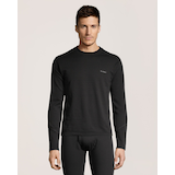 WindRiver Men's Fleece Crew Neck Top Front_Flat