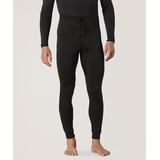 Pantalon en molleton WindRiver T-MAX HEAT à ceinture élastique avec cordon de serrage, pour hommes, Grid Tech Front_Flat