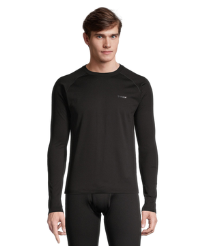 Haut léger en molleton WindRiver T-MAX HEAT à col ras du cou à manches longues pour hommes