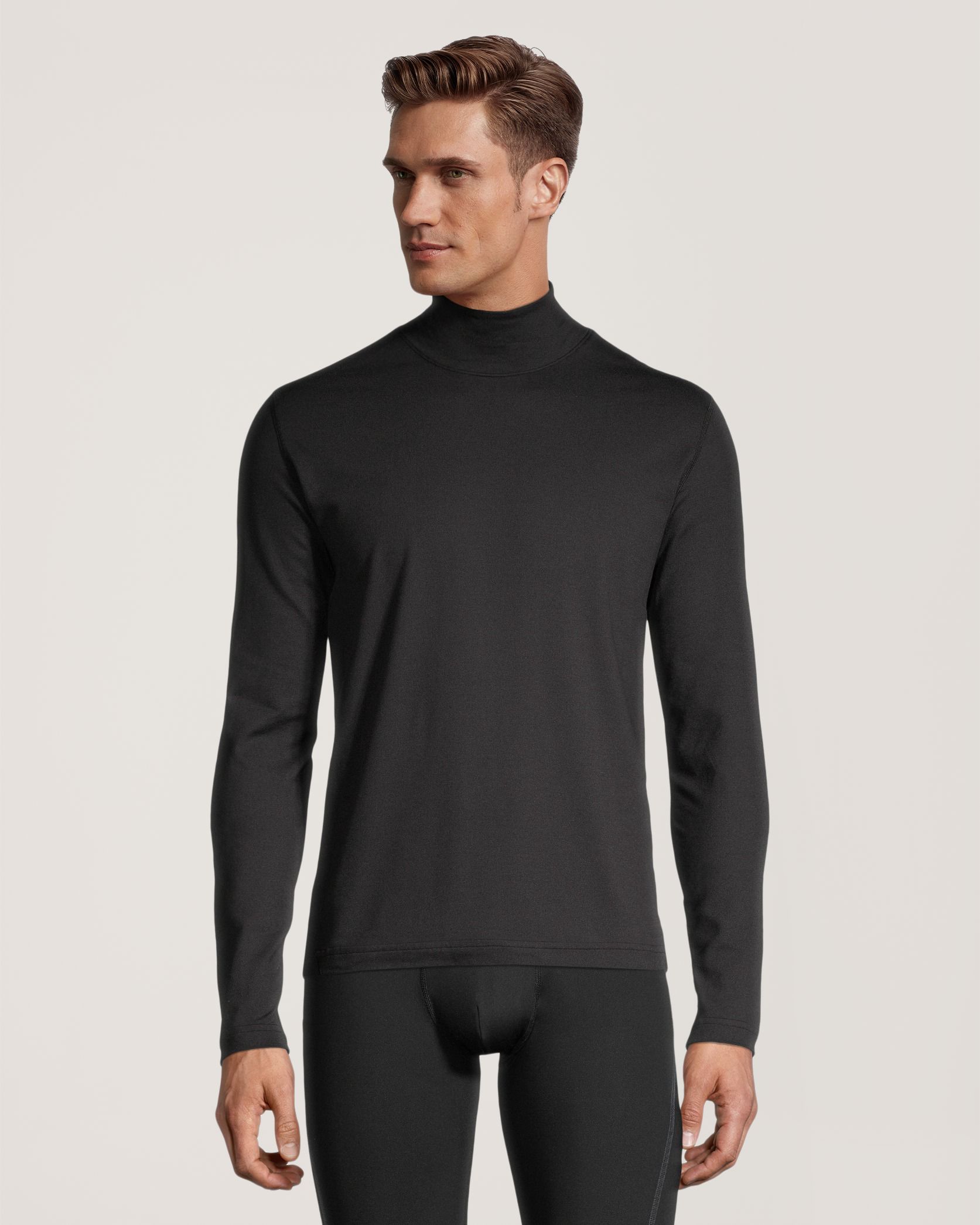 Callaway＋CLUBHAUS MockNeck Shirts 2025 Cotton shops tee mens mock turtleneck shirts big and tall