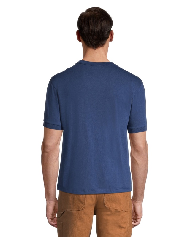 Aggressor Men's Crewneck Short Sleeve Solid Work T-Shirt With FRESHTECH ...