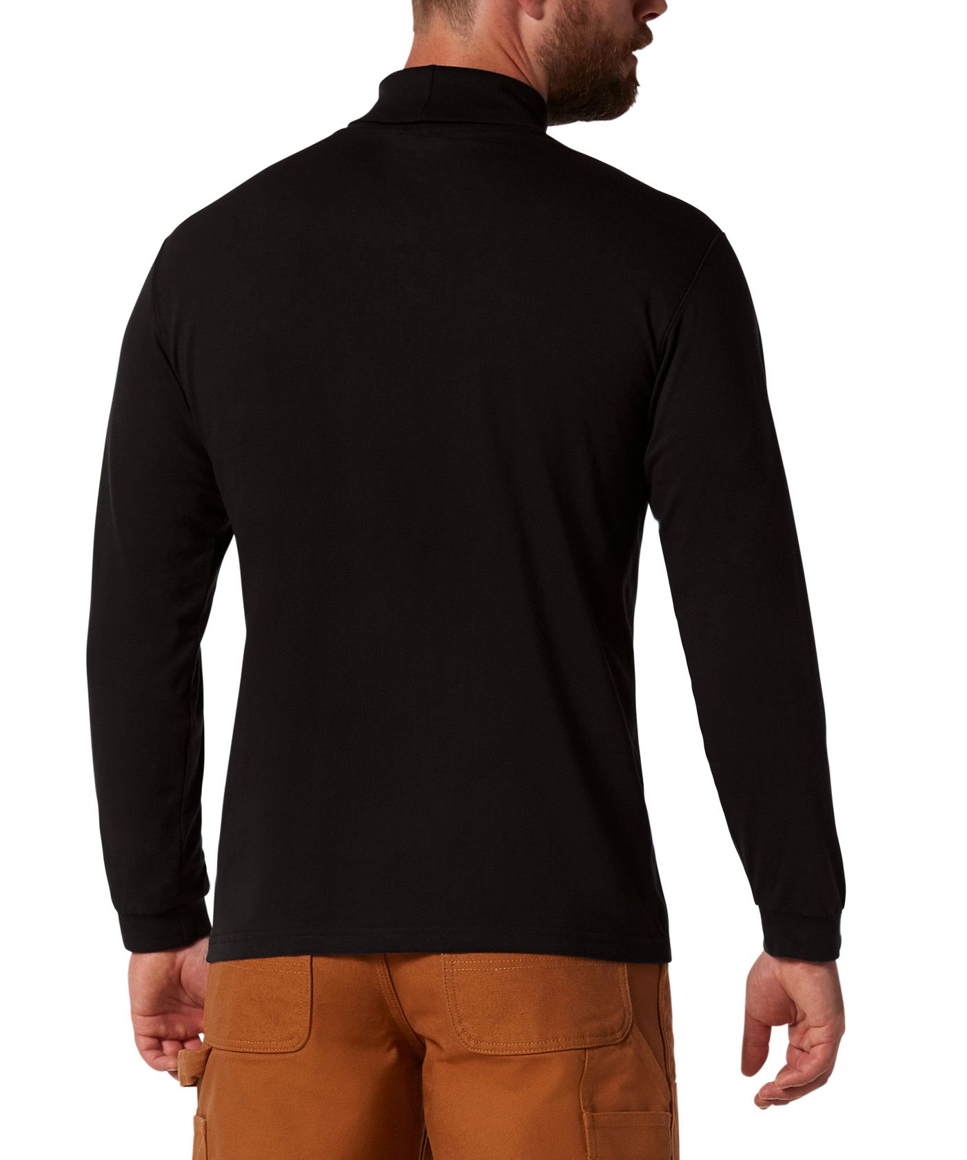 Aggressor Men's Straight Cut Ribbed Turtleneck