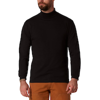 Aggressor Men's Straight Cut Ribbed Turtleneck