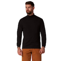 Aggressor Men's Straight Cut Ribbed Turtleneck