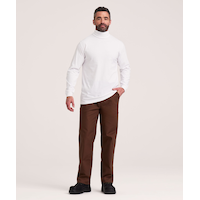 Aggressor Men's Straight Cut Ribbed Turtleneck