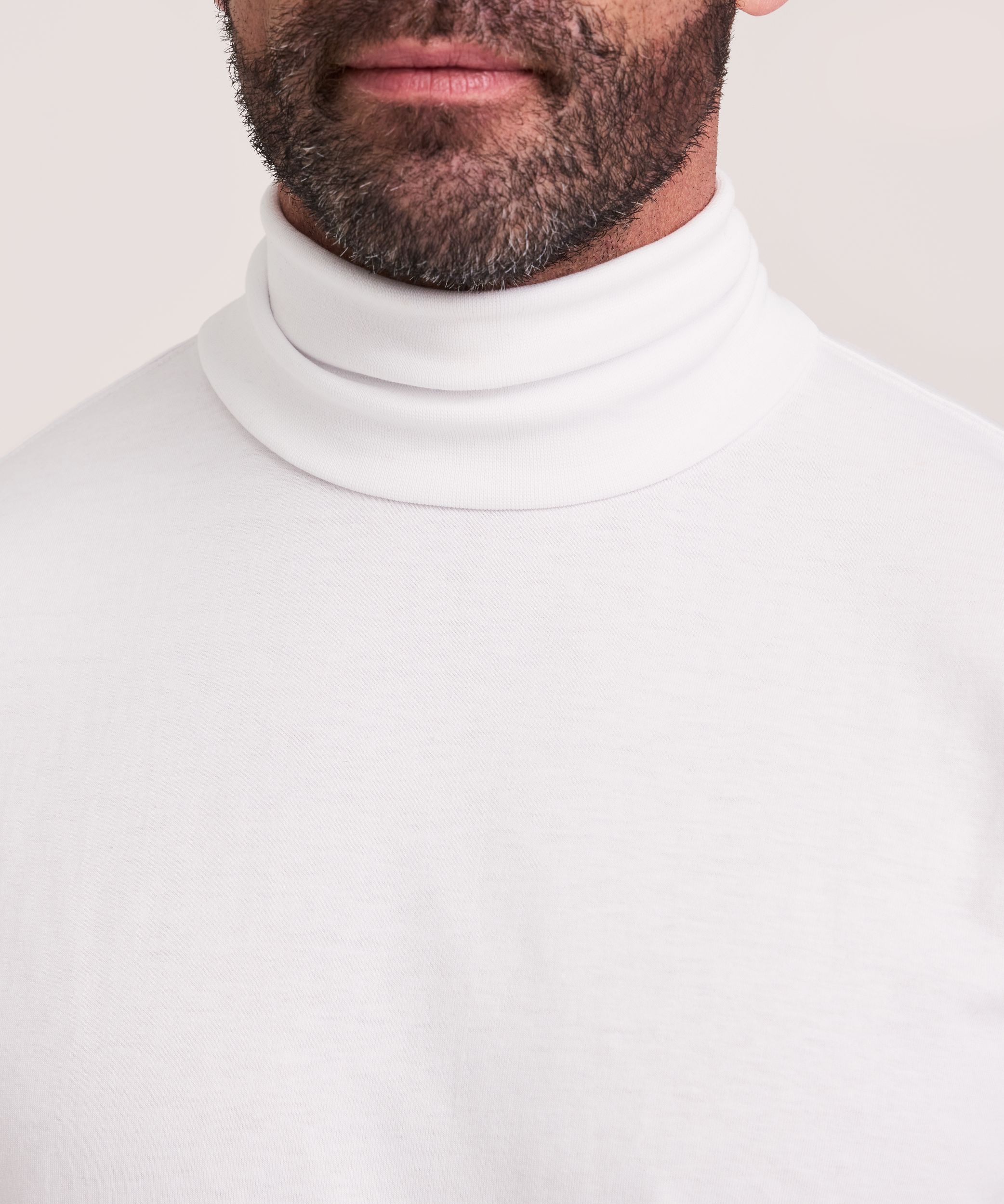 Aggressor Men's Straight Cut Ribbed Turtleneck