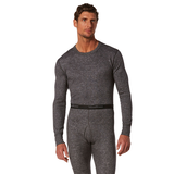 Chemise isotherme WindRiver 2 couches à manches longues avec laine mérinos, pour hommes Front_Flat