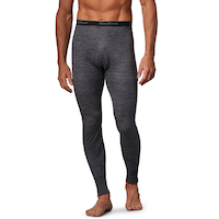 Pantalon isotherme à deux couches avec laine mérinos pour hommes Front_Flat