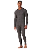 6 Pack Mens Thermal Underwear All In One Union Suit with Zipped Back Flap