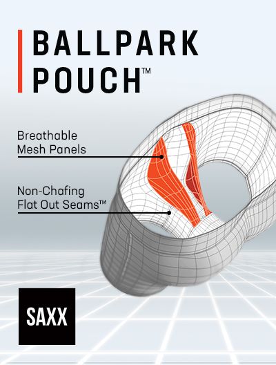 SAXX Men's Daytripper BallPark Pouch Boxer Briefs