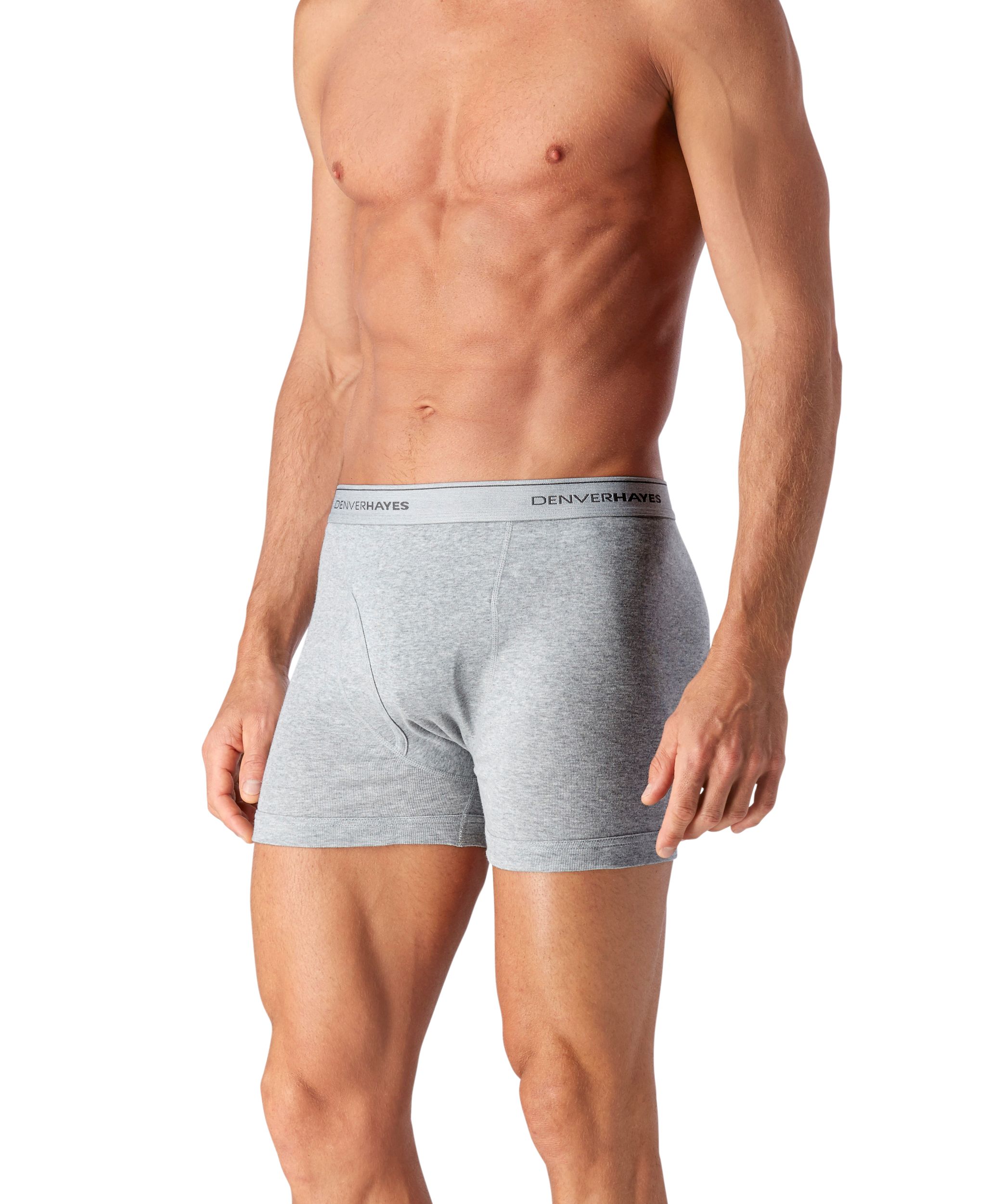Denver Hayes Men's 2 Pack Classic Boxer Briefs