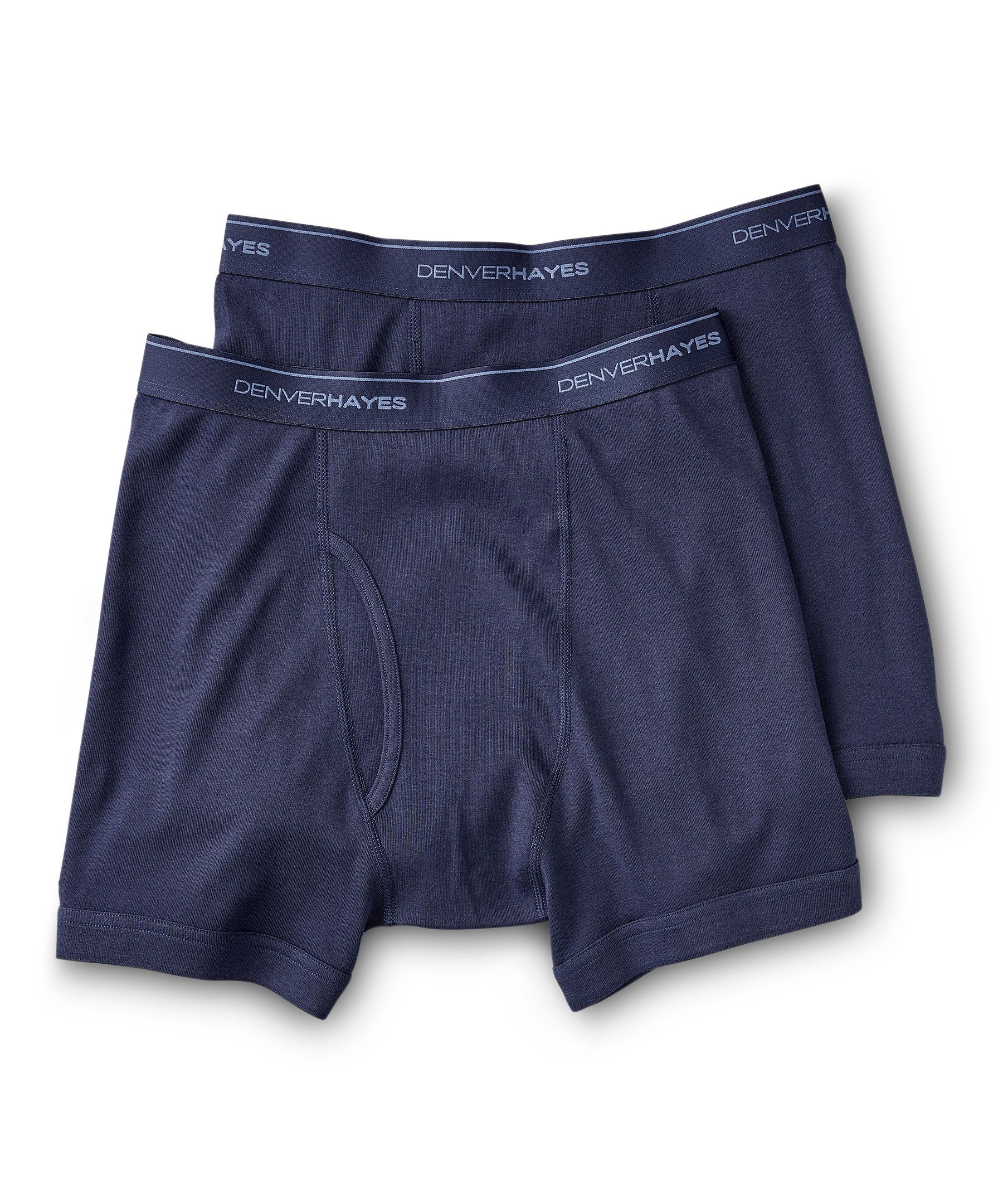 Denver Hayes Men's 2 Pack Classic Boxer Briefs