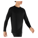 Saxx Men's Viewfinder Baselayer Long Sleeve Crew Top Front_Angled_Right