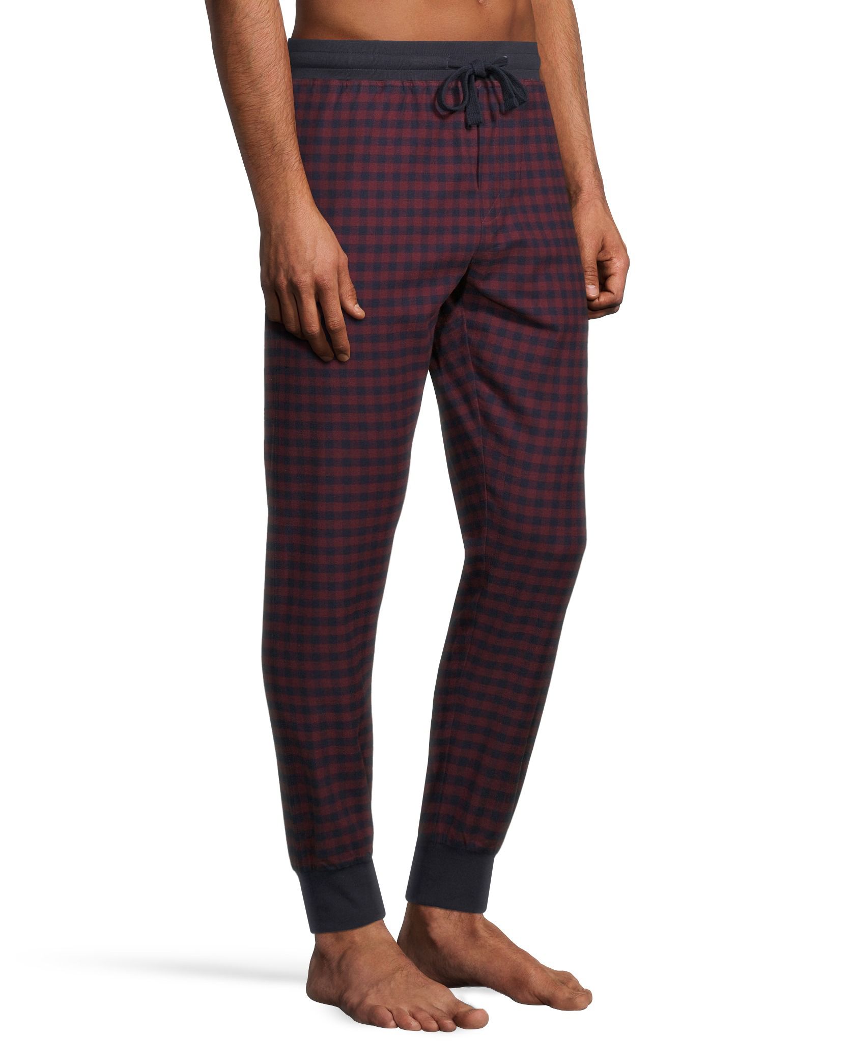 Cuffed flannel pajama on sale pants