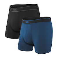 Caleçon boxeur à braguette qui évacue l'humidité Daytripper pour hommes, paquet de 2 Front_Angled_Left