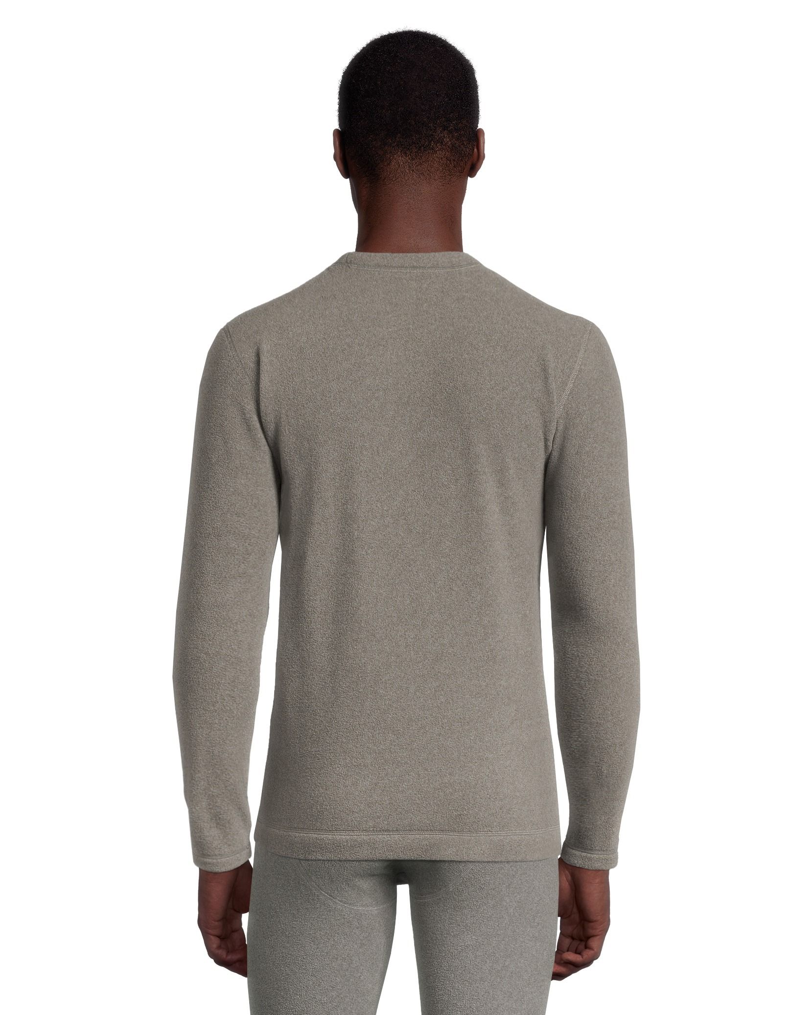 Wel-max Mens Wel-max Bioceramic T-Max Crew Neck Fleece Top