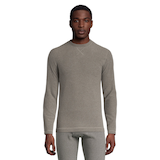 Wel-max Mens Wel-max Bioceramic T-Max Crew Neck Fleece Top Front_Flat