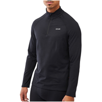 Kombi Men's Redheat Extreme Base Layer Zip Top Front_Angled_Left