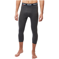 Kombi Men's Redheat Extreme Three Quarter Baselayer Pants Front_Flat