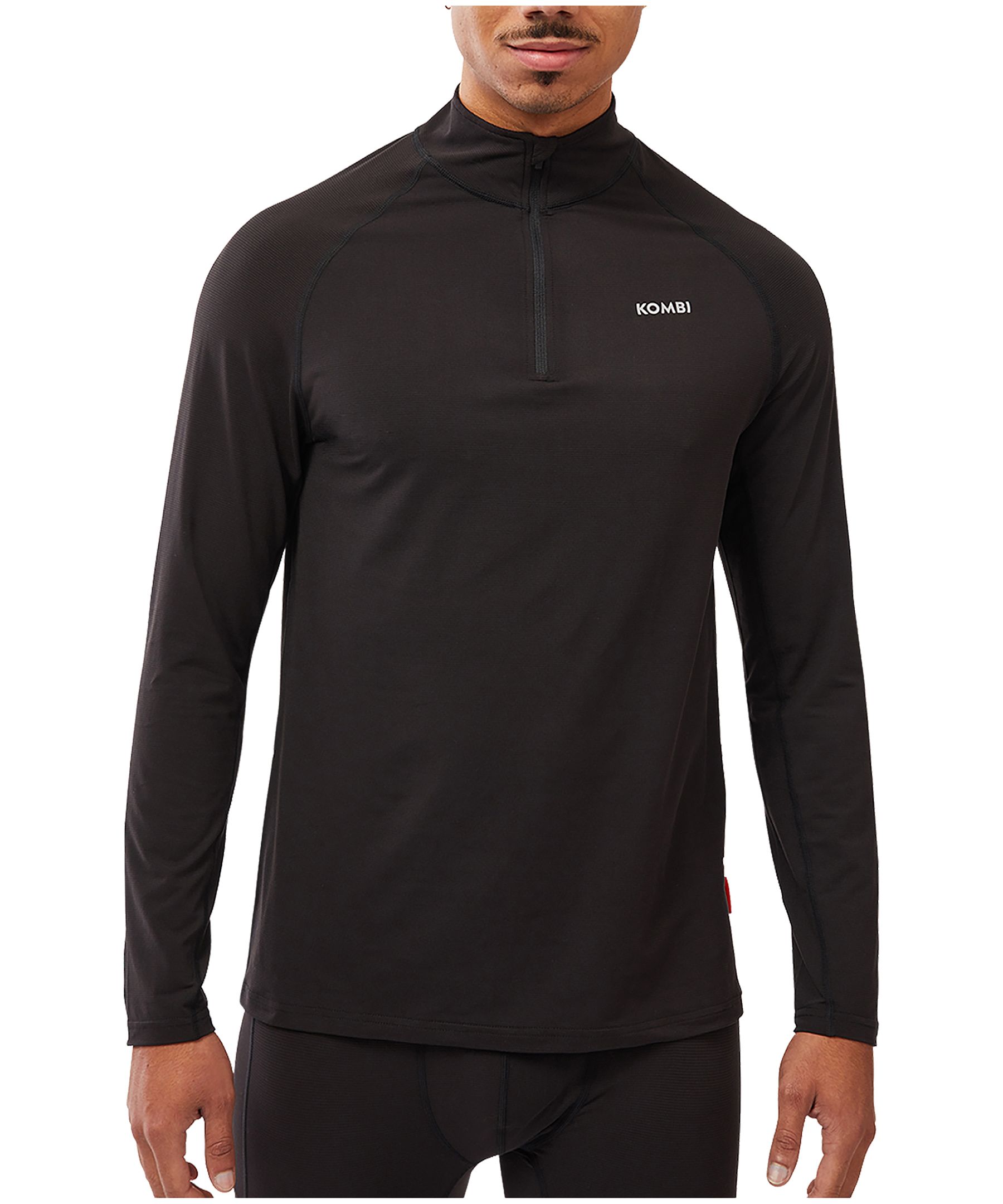 Kombi Men's Redheat Active Base Layer Zip Top