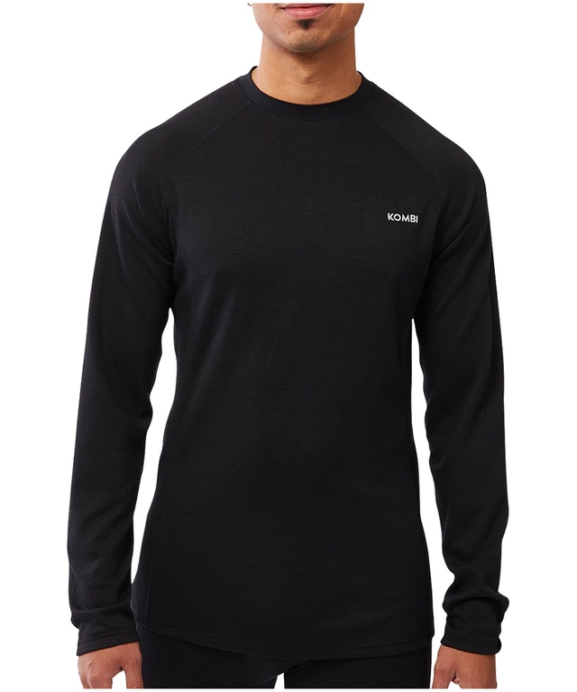 Kombi Men's Merino Blend Baselayer Crewneck Top