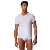 Gilet de corps Denver Hayes à col ras du cou, pour hommes, paquet de 2 Front_Flat