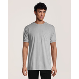 Chemise de travail Aggressor chiné FreshTech à col ras du cou et à manches courtes, pour hommes Front_Flat