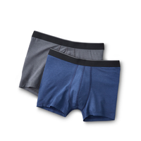 Denver Hayes Men's Rayon from Bamboo 2-Pack Trunk Briefs