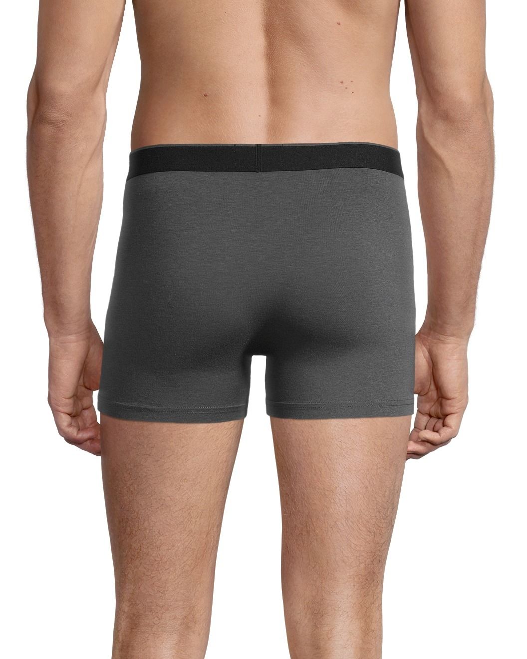 Denver Hayes Men's 2 Pack Rayon and Bamboo Fashion Trunk Briefs
