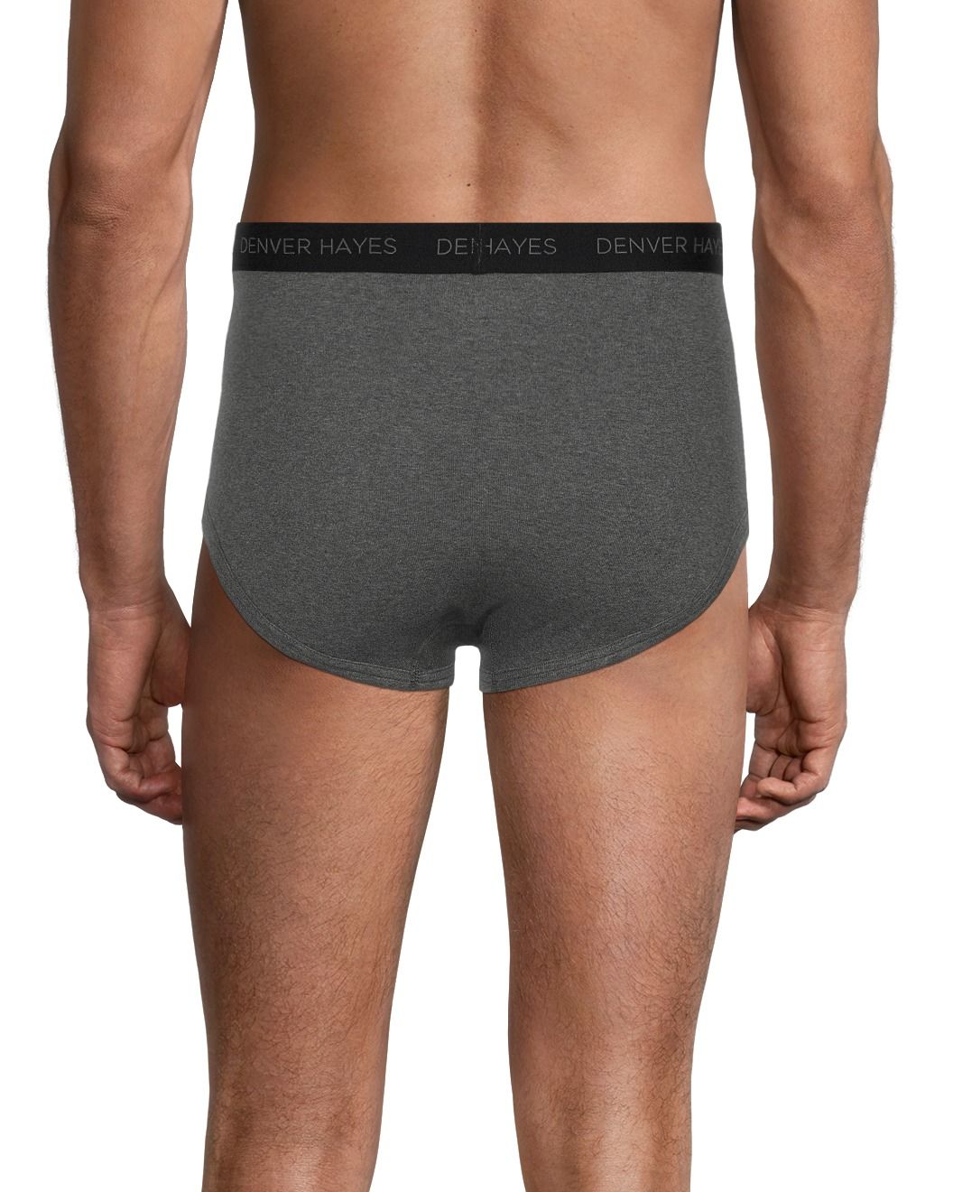 Denver Hayes Men's 3 Pack Classic Cotton Basic Briefs