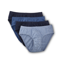 Denver Hayes Men's 4 Pack Classic Bikini Briefs Underwear
