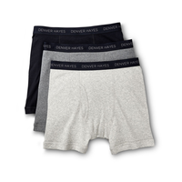 Denver Hayes Men's 3 Pack Underwear Classic Boxer Briefs