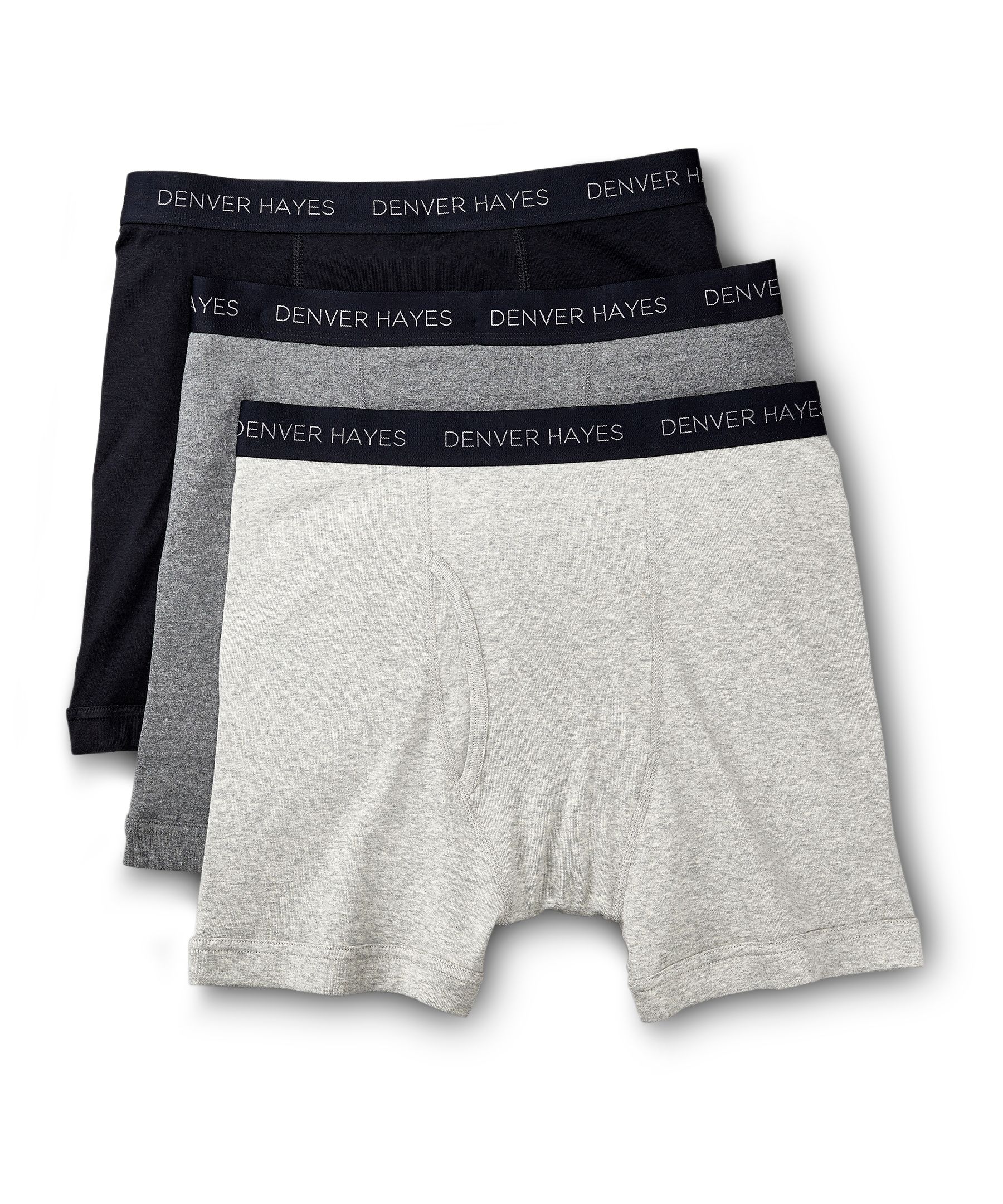 Denver Hayes Men's 3 Pack Underwear Classic Boxer Briefs | Marks
