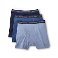 Denver Hayes Men's 3 Pack Underwear Classic Boxer Briefs
