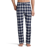 Pantalon de détente en flanelle à carreaux pour hommes, Denver Hayes Front_Flat