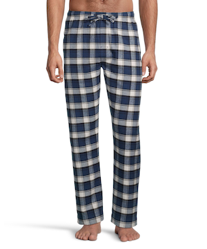 Pantalon de détente en flanelle à carreaux pour hommes, Denver Hayes