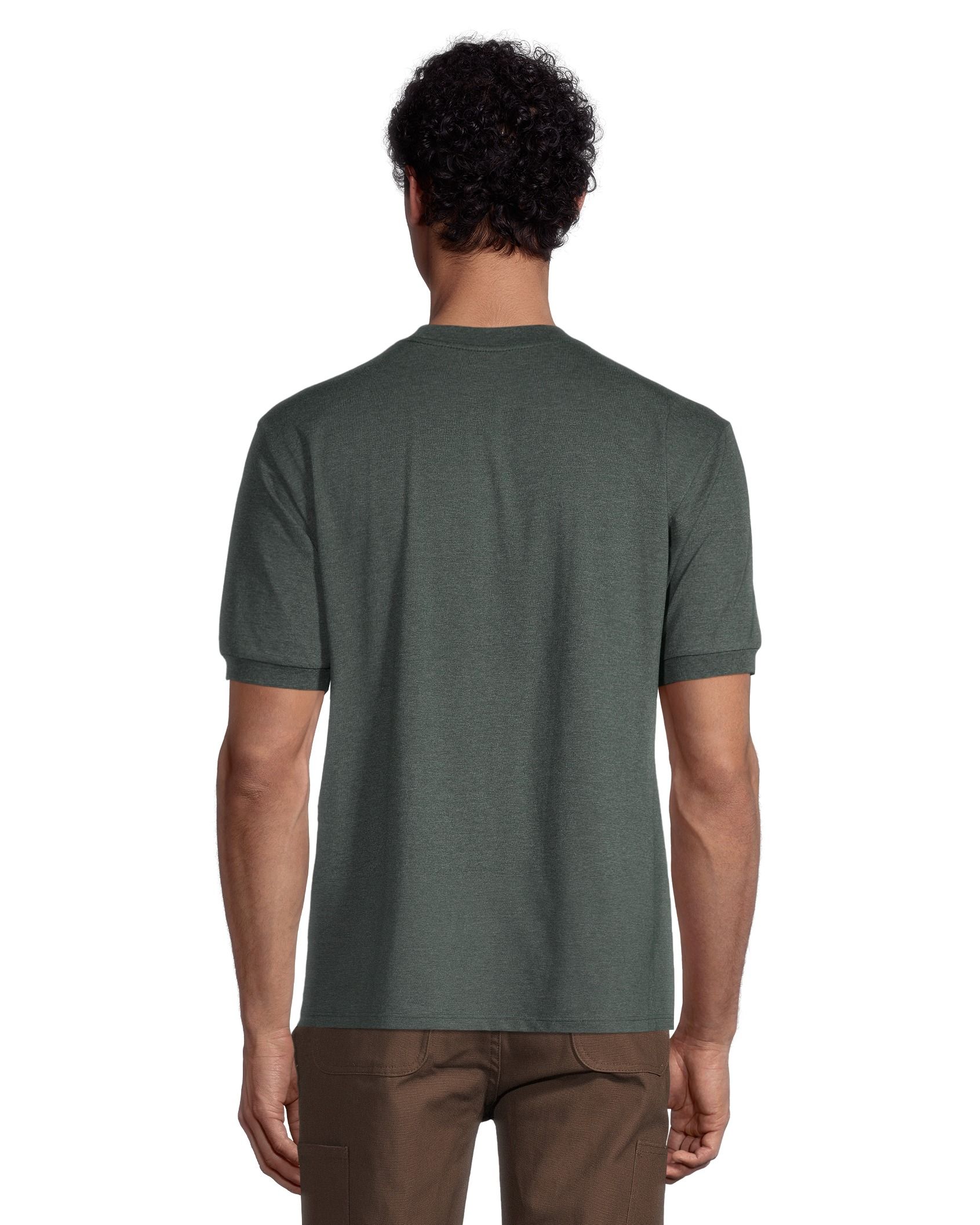 Aggressor Men's Crewneck Short Sleeve Work T-Shirt With FRESHTECH