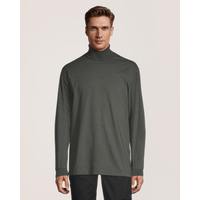 Aggressor Men's Long Sleeve Turtleneck Baselayer Front_Flat