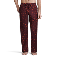 WindRiver Men's Heritage Fleece Print Lounge Pants Front_Flat