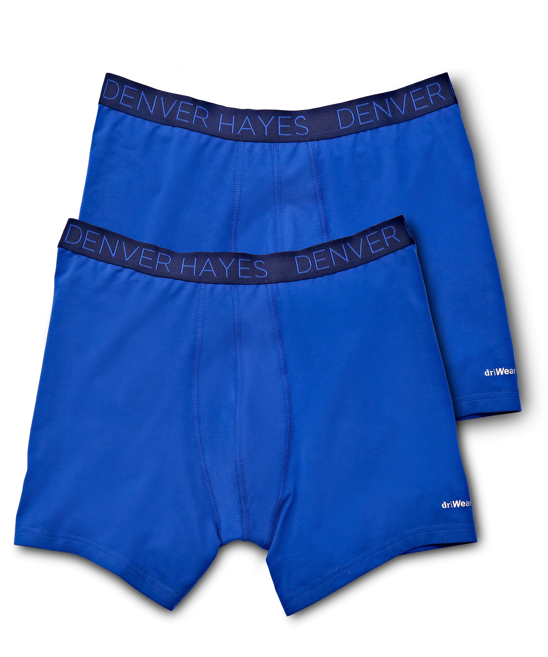 Denver Hayes 2 Pack Men's Driwear Boxer Briefs