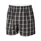 Denver Hayes Men's 3 Pack Classic Woven Boxer Underwear Front_Angled_Left