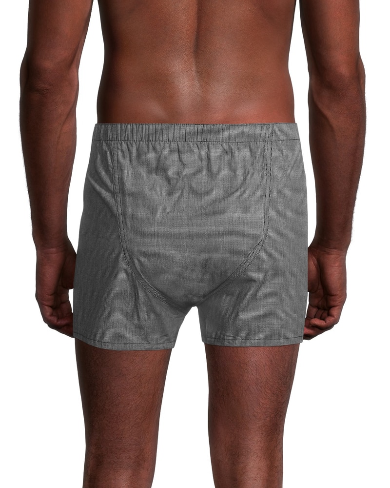 Denver Hayes Men's 3 Pack Classic Woven Boxer Underwear Marks