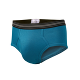 Denver Hayes Men's 3-Pack Solid Basic Briefs Front_Angled_Left