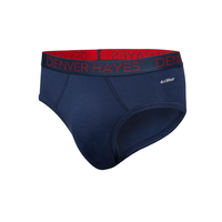 Denver Hayes Men's 2 Pack Fashion DriWear Sport Briefs Underwear Front_Angled_Left