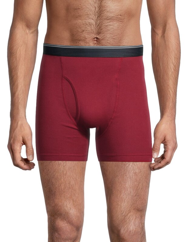 Denver Hayes Men's 4 Pack Classic Boxer Briefs Underwear Marks