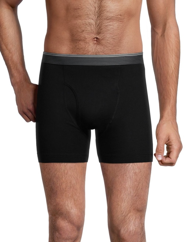 Denver Hayes Men's 4 Pack Classic Boxer Briefs Underwear Marks