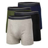 Denver Hayes Men's 4 Pack Classic Boxer Briefs Underwear Composite_or_Mixed