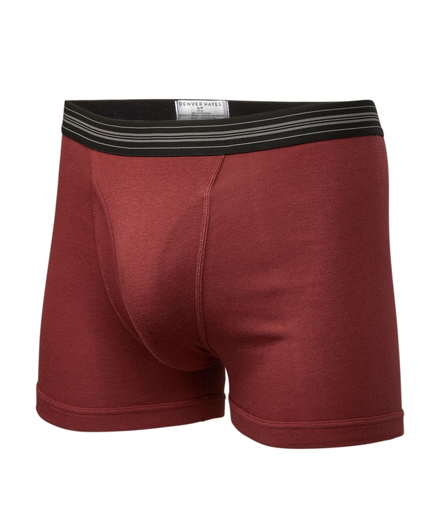 Caleçon boxeur en coton avec élastique pour hommes, Denver Hayes, paquet de 3