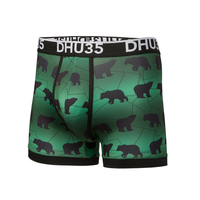 Denver Hayes Men's Microfibre Ombre Boxer Briefs Underwear Front_Angled_Left